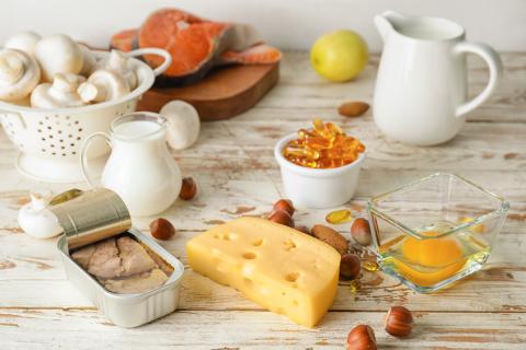 vitamina D negli alimenti